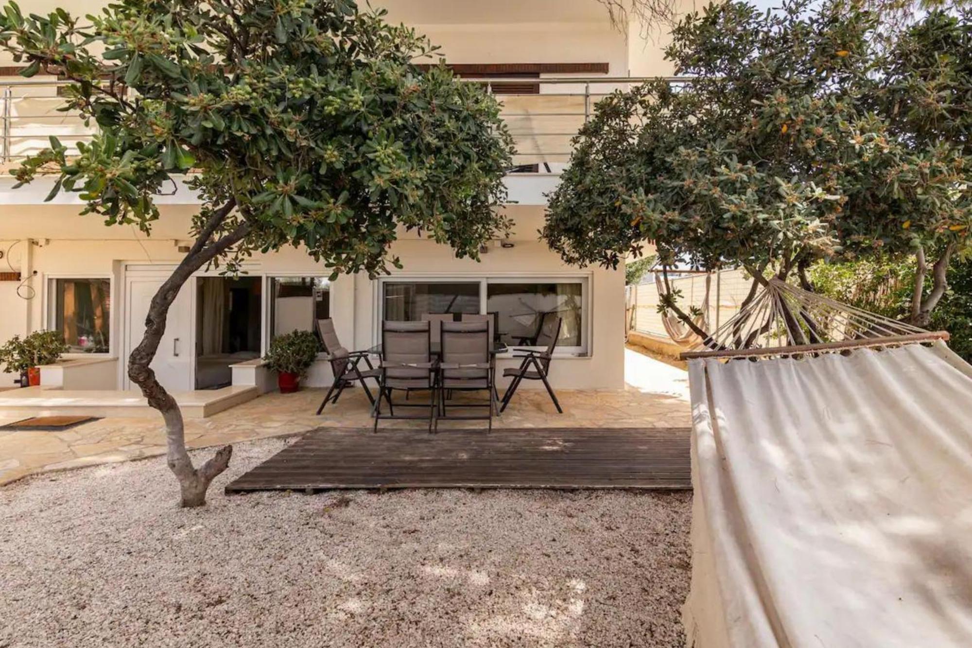 Rafia Loft Loutraki, Garden & Pool Table - Beach Exterior photo